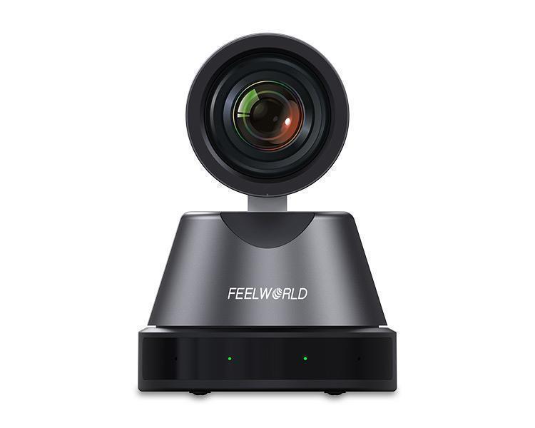 Feelworld 4K12X 4K กล้อง PTZ USB HDMI POE 12X Optical Pan Tilt Zoom สำหรับการสตรีมสดและมี AI Tracking