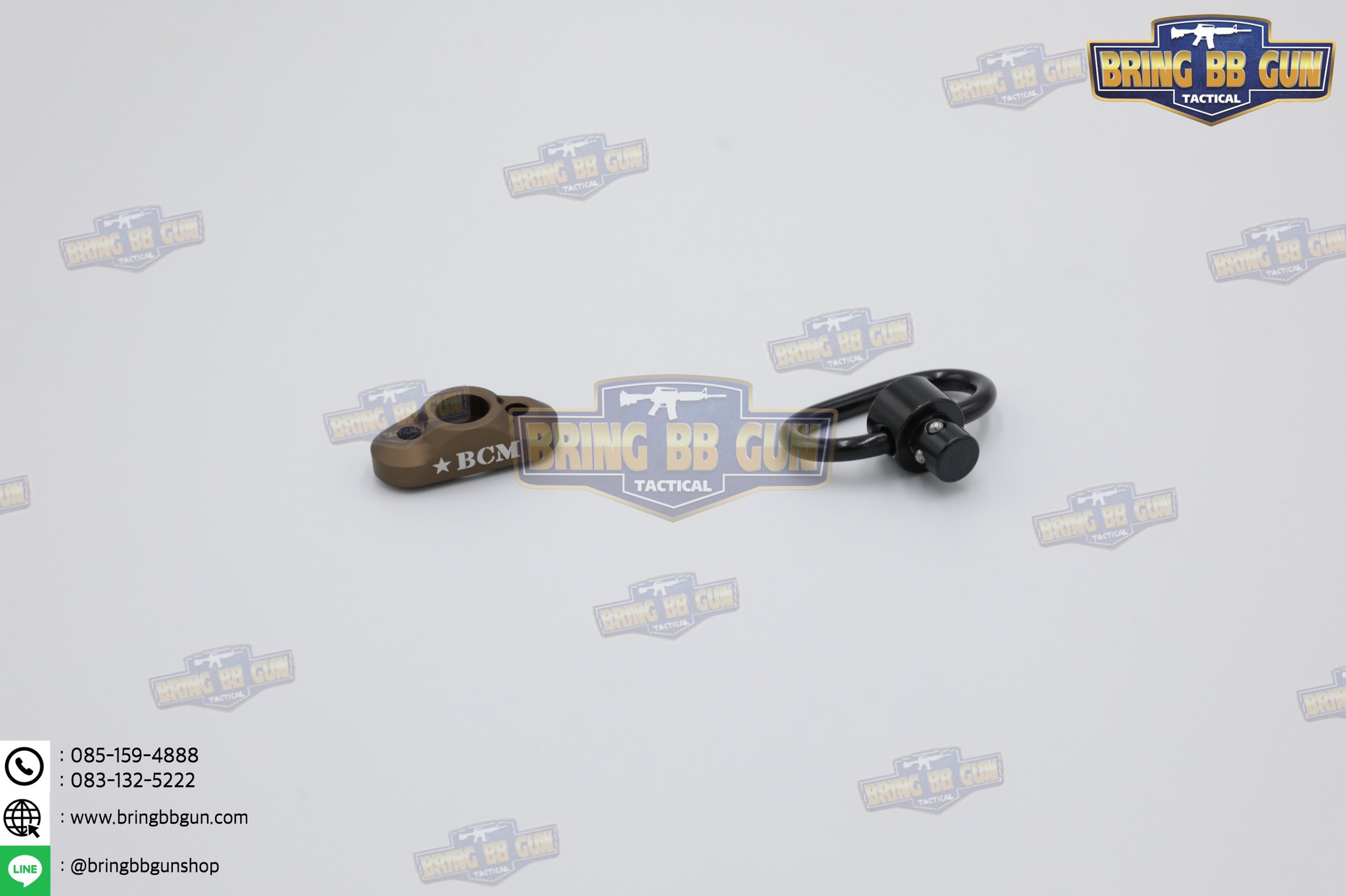 แป้นหูกวินจับราง M-Lok + หูกวิน BCM (ชุดหูกระวินปลดไว ราง M-Lok) (System Quick Demolition) (ใช้ได้กับชุดหน้าระบบราง M-Lok เท่านั้น)