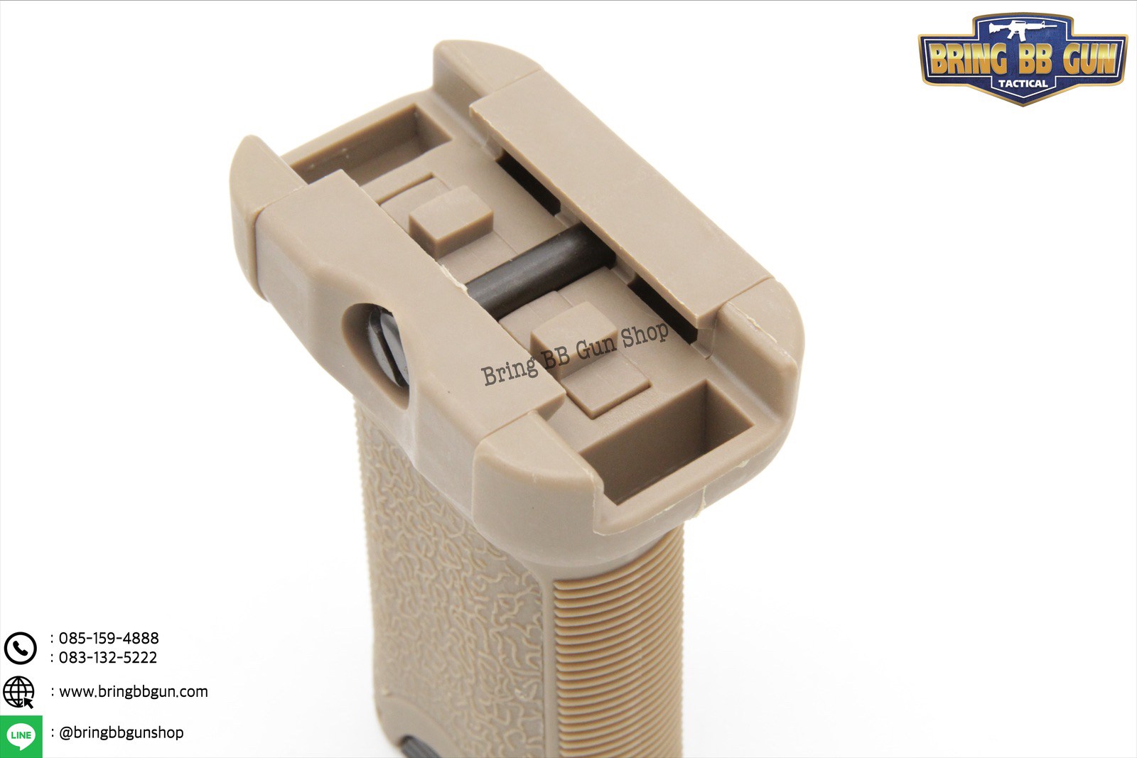 กริ๊ปมือหน้า TD รุ่นPicatinny(ราง20mm.) (TD Picatinny Grip)