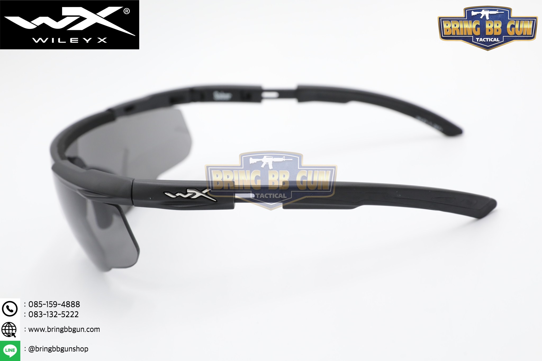 แว่นตากันแดด (แว่นตากันสะเก็ต) ยี่ห้อ WileyX รุ่น Saber Advanced 1Lens (WileyX Saber Advanced)