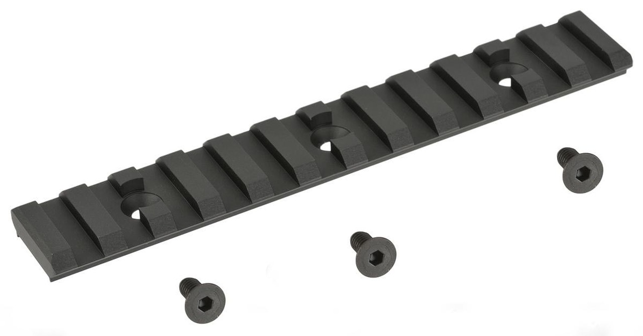 KRISS LVOA 12 SLOT RAIL SECTION / ALU / BLK