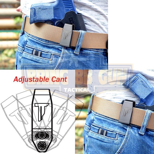 ซองปืน รุ่นIWB Claw Holster ยี่ห้อ Cytac รุ่น CZ P-10C (ซองปืนพกใน ปรับมือซ้ายมือขวาได้)