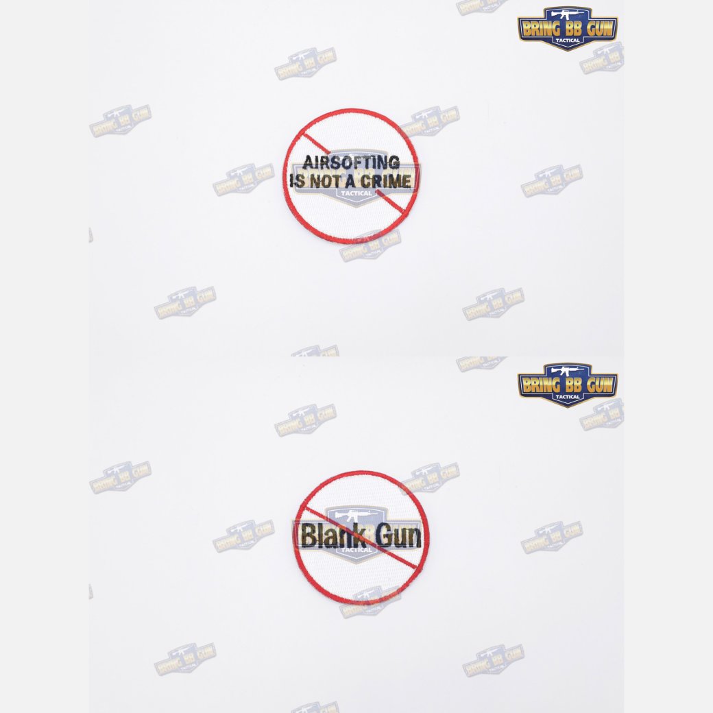 Patches (ด้านหลังมีตีนตุ๊กแก) ลาย ข้อความต่อต้านความรุ่นแรง