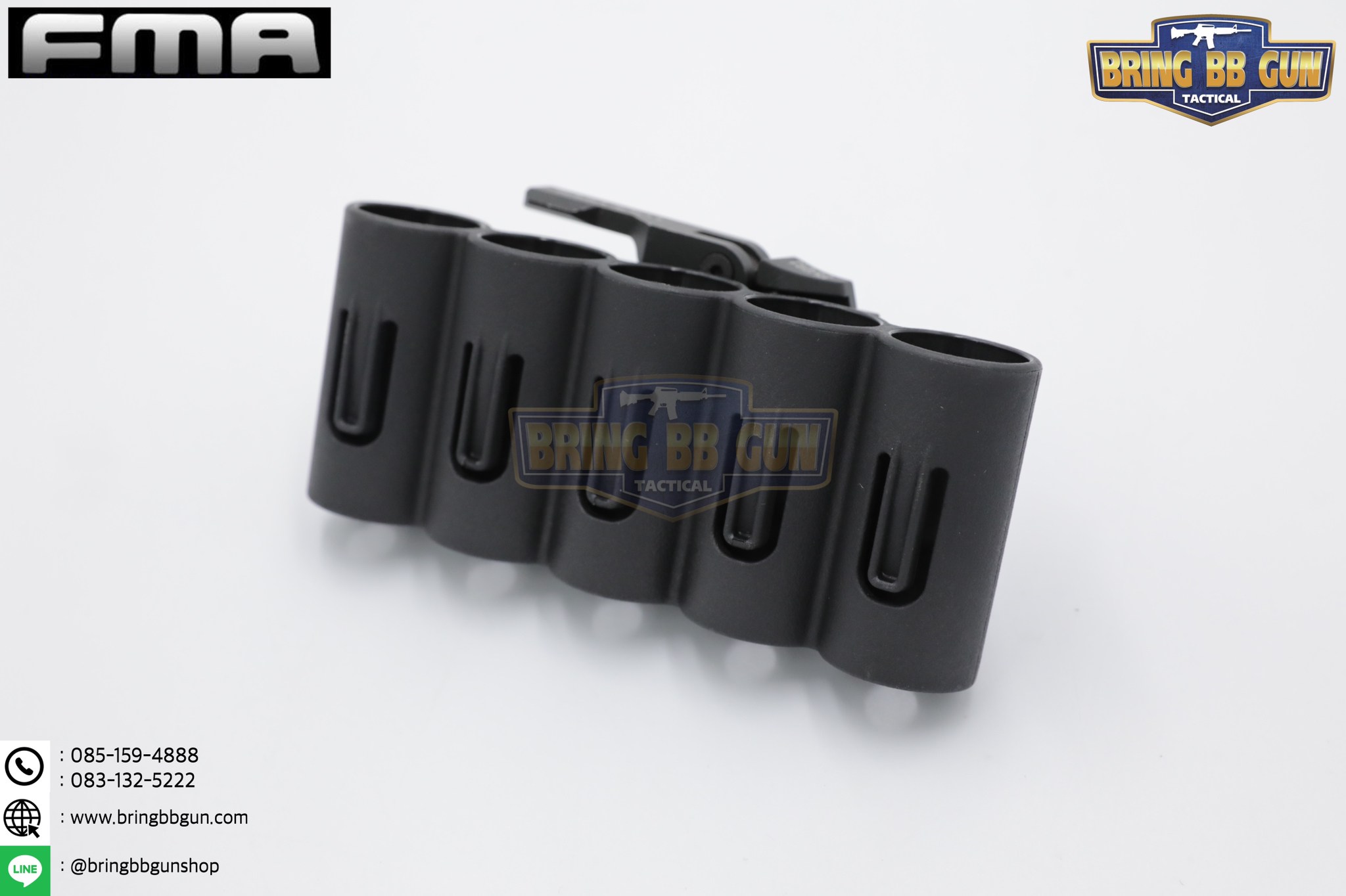 แผงกระสุนลูกซองแบบติดราง ยี่ห้อ FMA (FMA SH-5 Shell Holder)