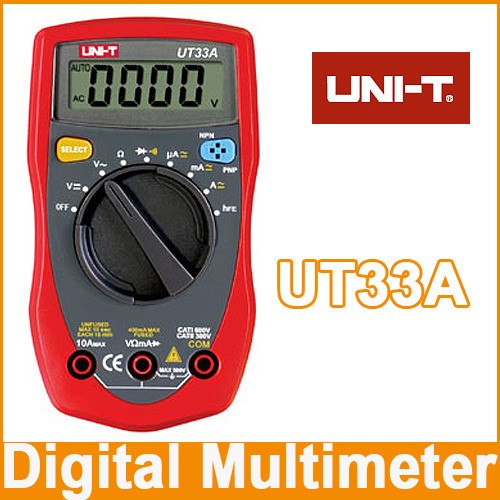 UNI-T UT33A Series Palm Size Digital Multimeters-discontinued ดิจิตอล มัลติมิเตอร์