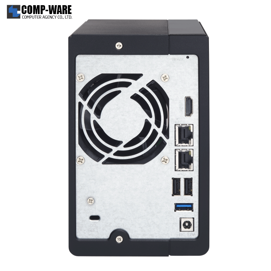 QNAP NAS (Tower 2-Bay) TS-251+ (2GB RAM up to 8GB) Quad-Core Intel Celeron / 2Y Warranty / No HDD / TS-251+-2G