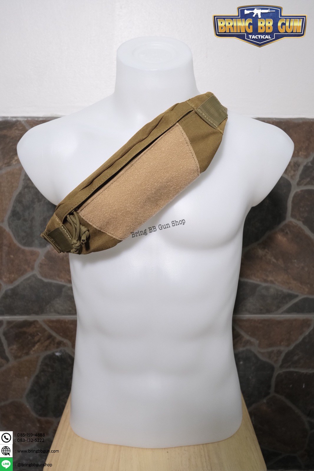 กระเป๋าสะพายข้าง-คาดอก-คาดเอว รุ่น Mini (คาดเอวจักรยาน)