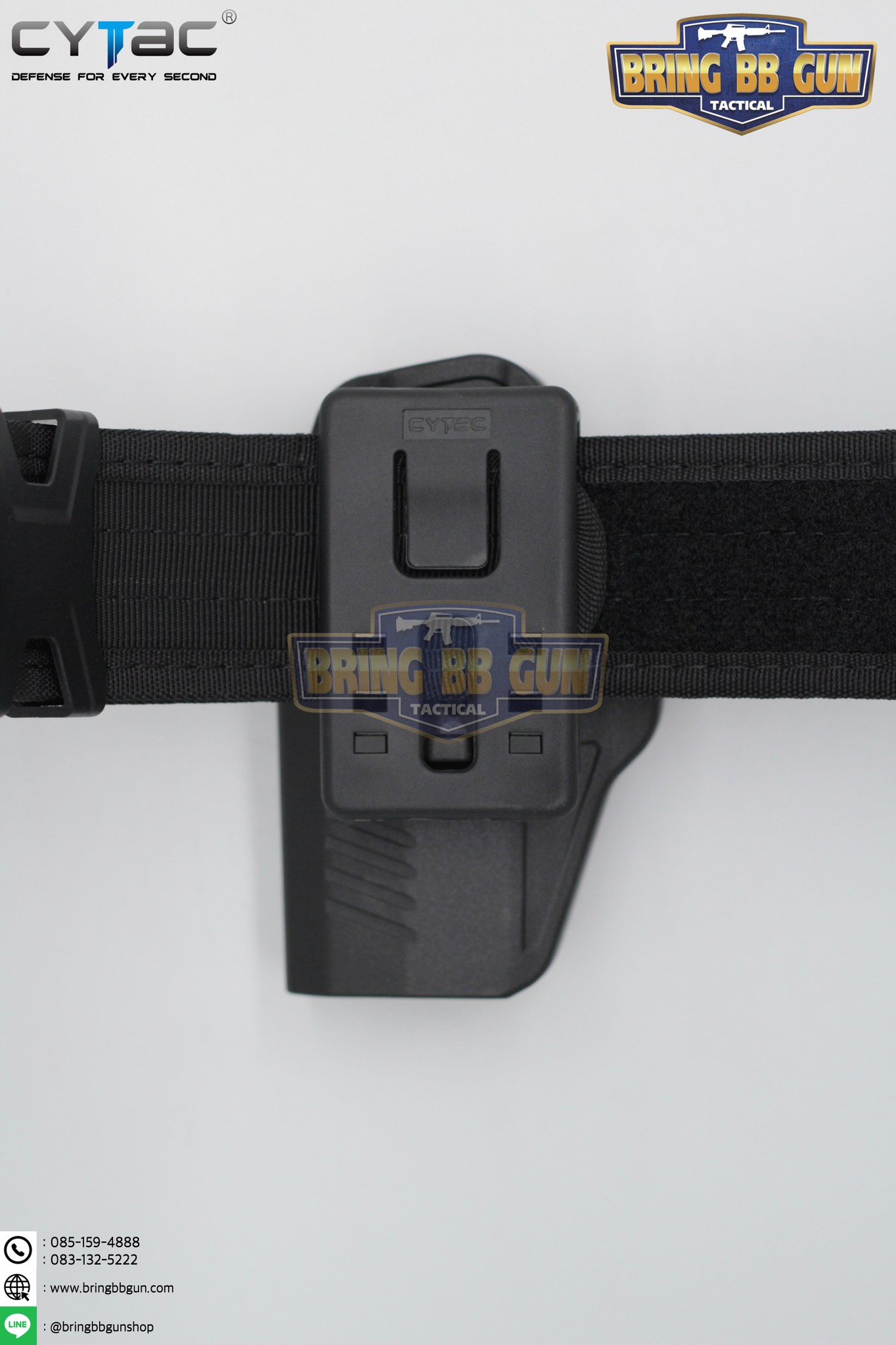 เพลตร้อยเข็มขัด แบบ Teklok ยี่ห้อ Cytac รุ่น Original (Belt Clip) (Teklok)