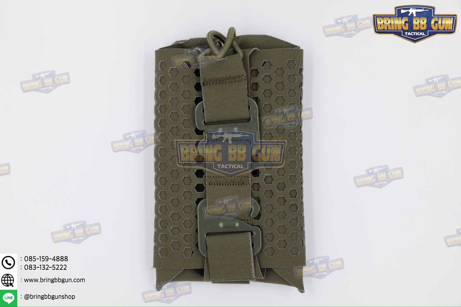 เพ้าวิทยุสื่อสารแบบผ้า Universal ทรงรังผึ้ง (ซองวิทยุสื่อสารแบบผ้า ปรับใส่ได้ทุกรุ่น) (ARC Hive Radio Pouch)