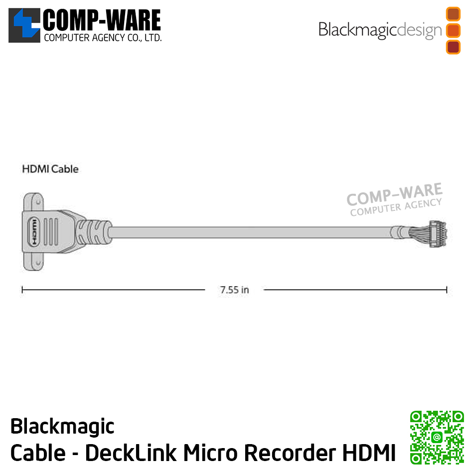 Blackmagic Design Cable - DeckLink Micro Recorder HDMI