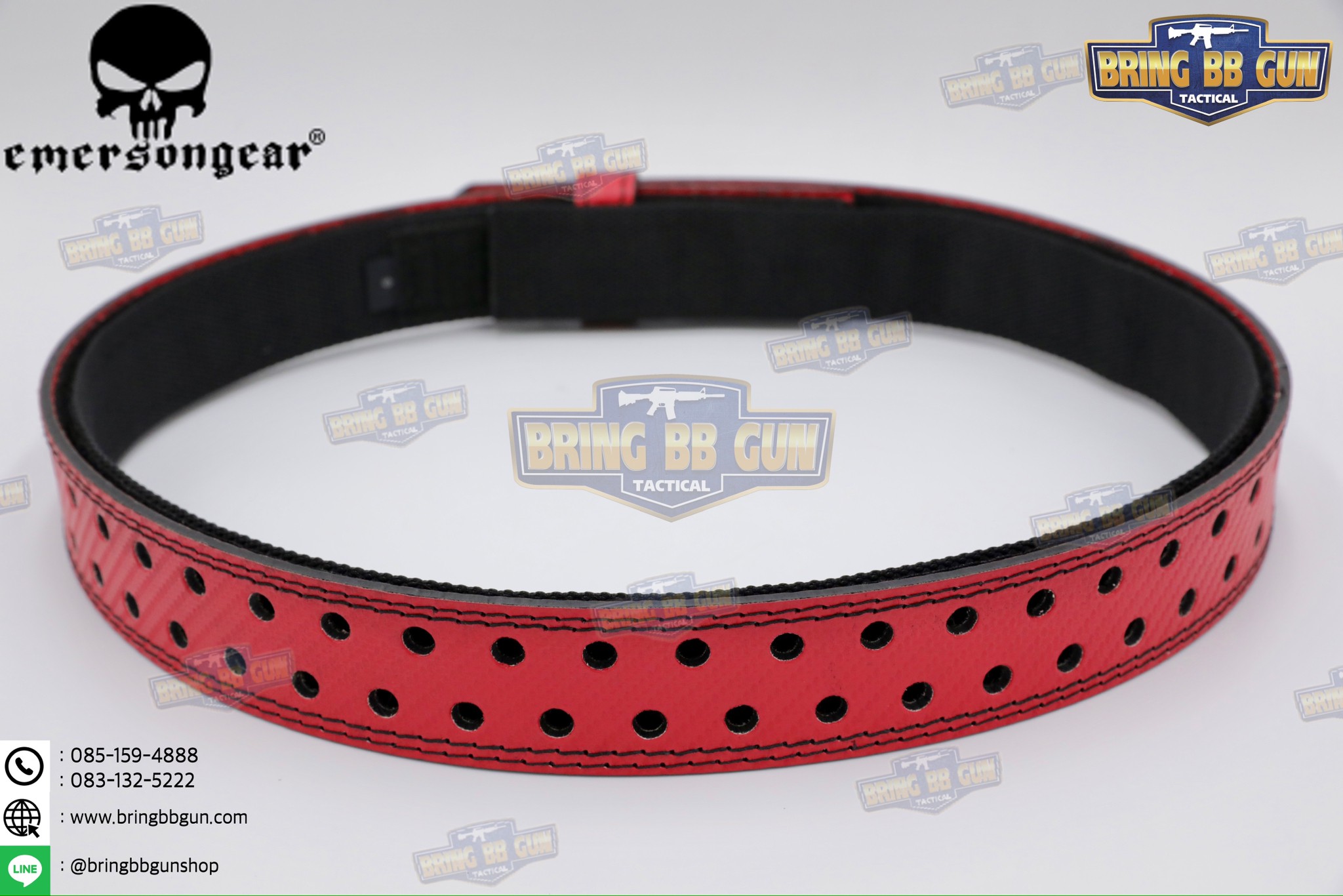 เข็มขัด IPSC ลายเครฟล่า ยี่ห้อ Emerson (ELS Competiton Belt ues on IPSC & 3-Gun)