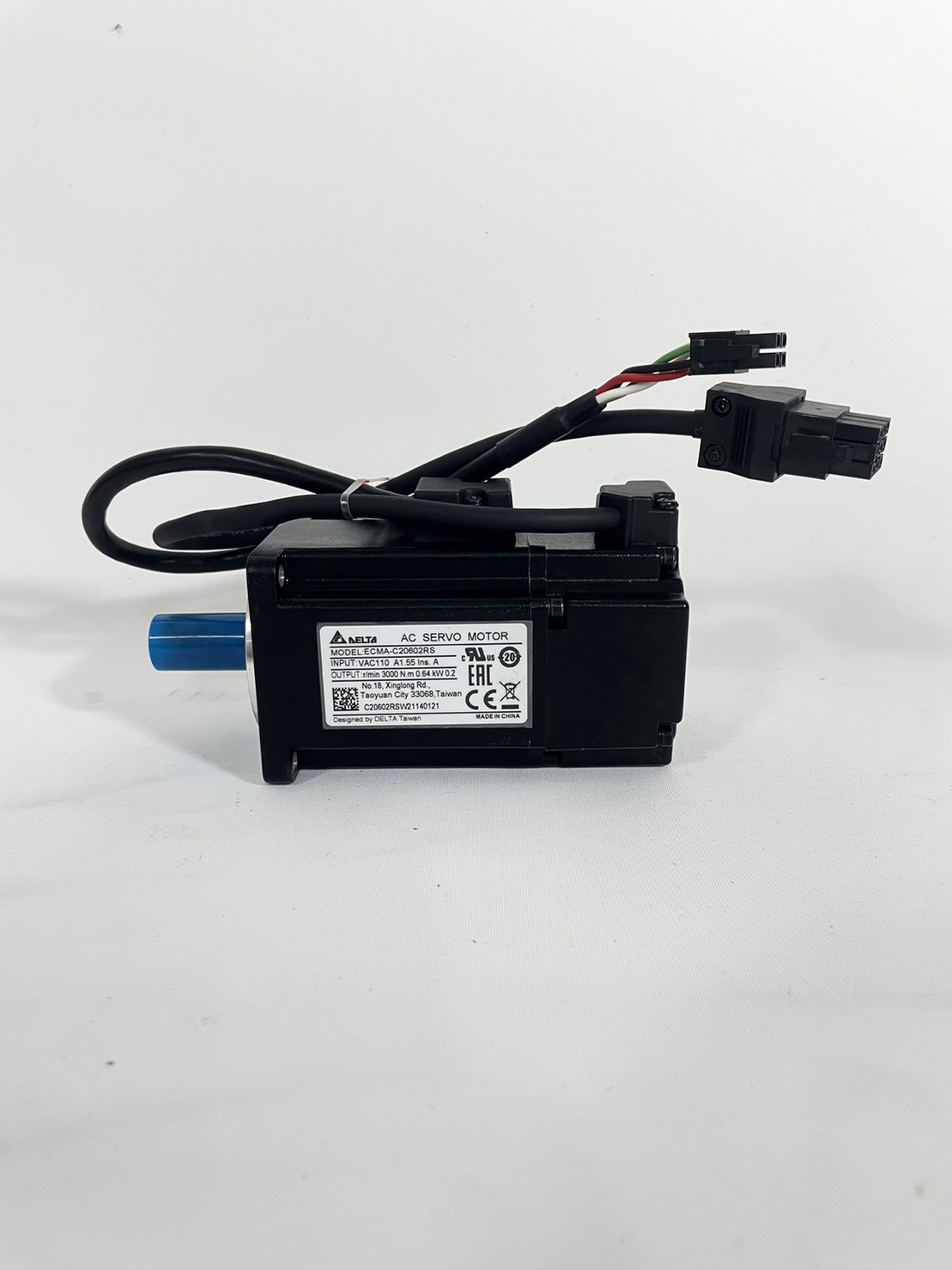 Delta AC Servo Motor ECMA-C20602RS 200W (without brake)