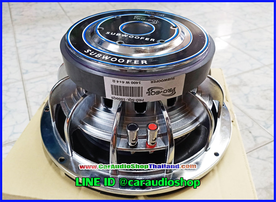 ลำโพงซับ 10 นิ้ว PRO SQL 1000 QS