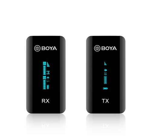 Boya BY-XM6-S1 ไมค์ไร้สาย 1 ส่ง 1 รับ คลื่นความถี่ 2.4GHz
