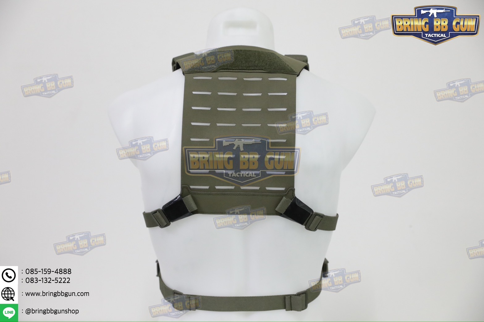 สายโยงบ่า (Chest Rig Harness) (สายโยงบ่าแบบแต่ง)