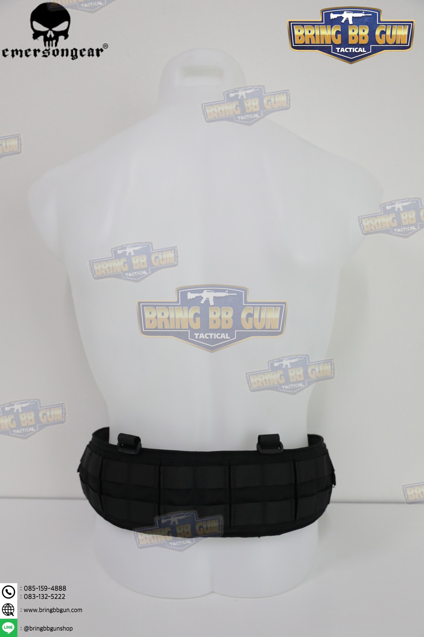 เข็มขัดยุทธวิธี รุ่น Cobra แบบมีนวม ยี่ห้อ Emerson (EmersonGear COBRA Battle Belt) (Battle Belt) (War Belt)