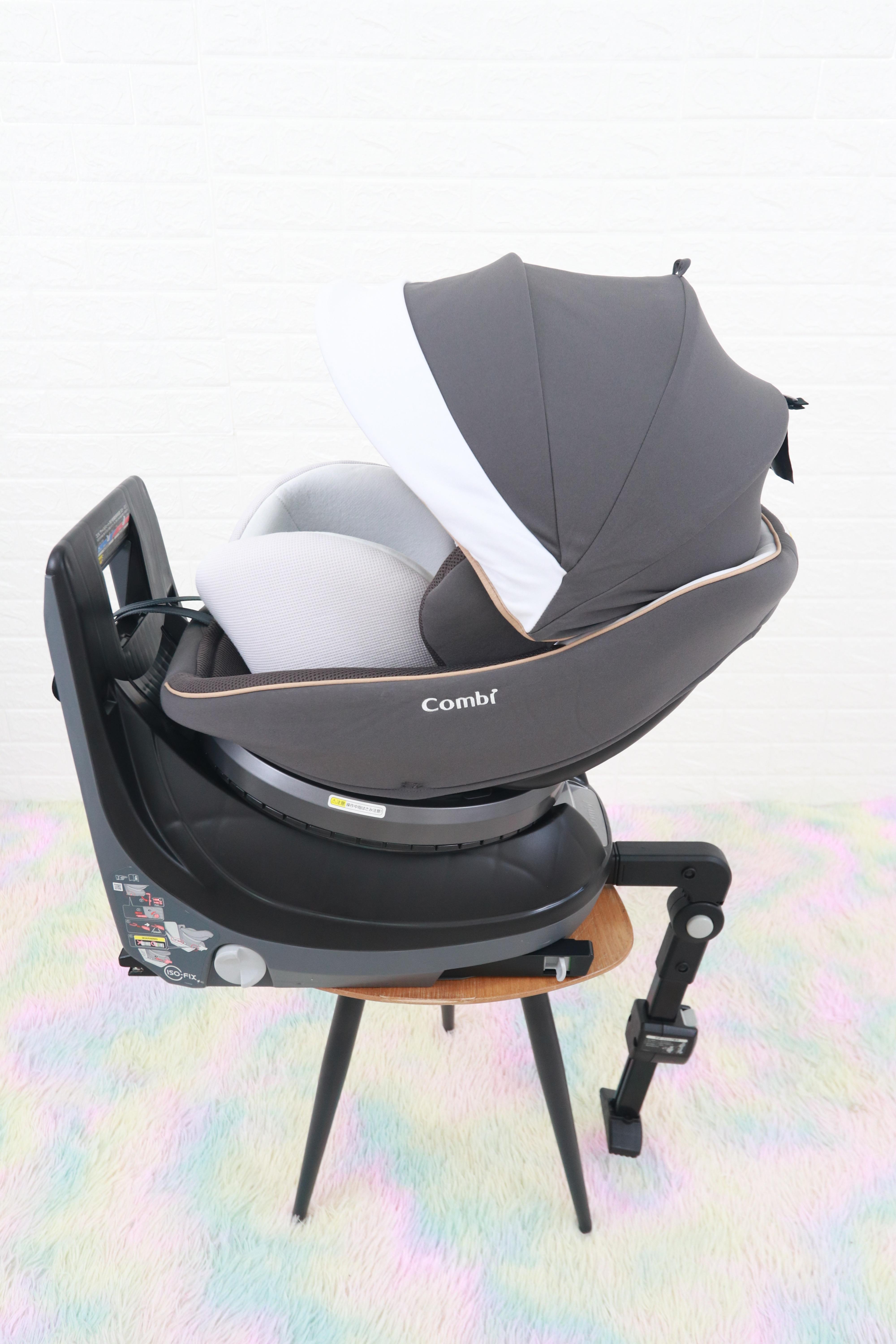 [สินค้าฝากขาย] คาร์ซีทมือสอง Combi Culmove Smart ISOFIX Egg Shock JL-590 Dark Grey