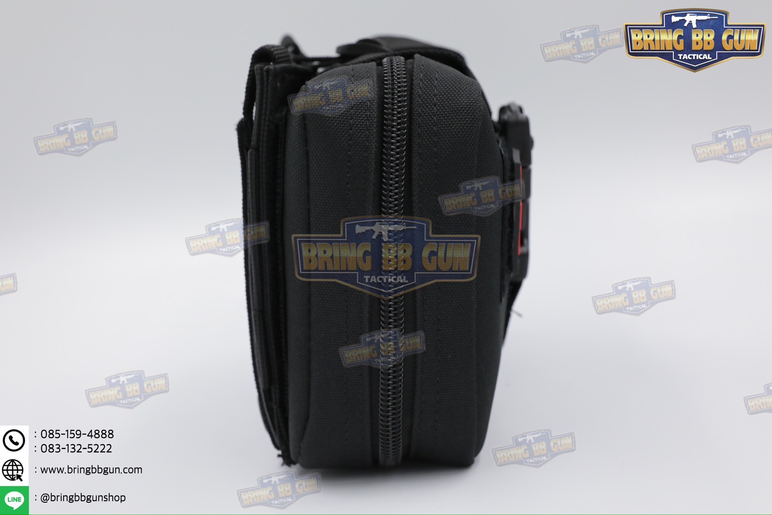 กระเป๋าพยาบาลสนาม B03 (แบบกระตุกไว) (ทรงแนวนอน) เพ้า IFAK รุ่น B03 (ทรงแนวนอน) (IFAK Pouch) (Medic Pouch)