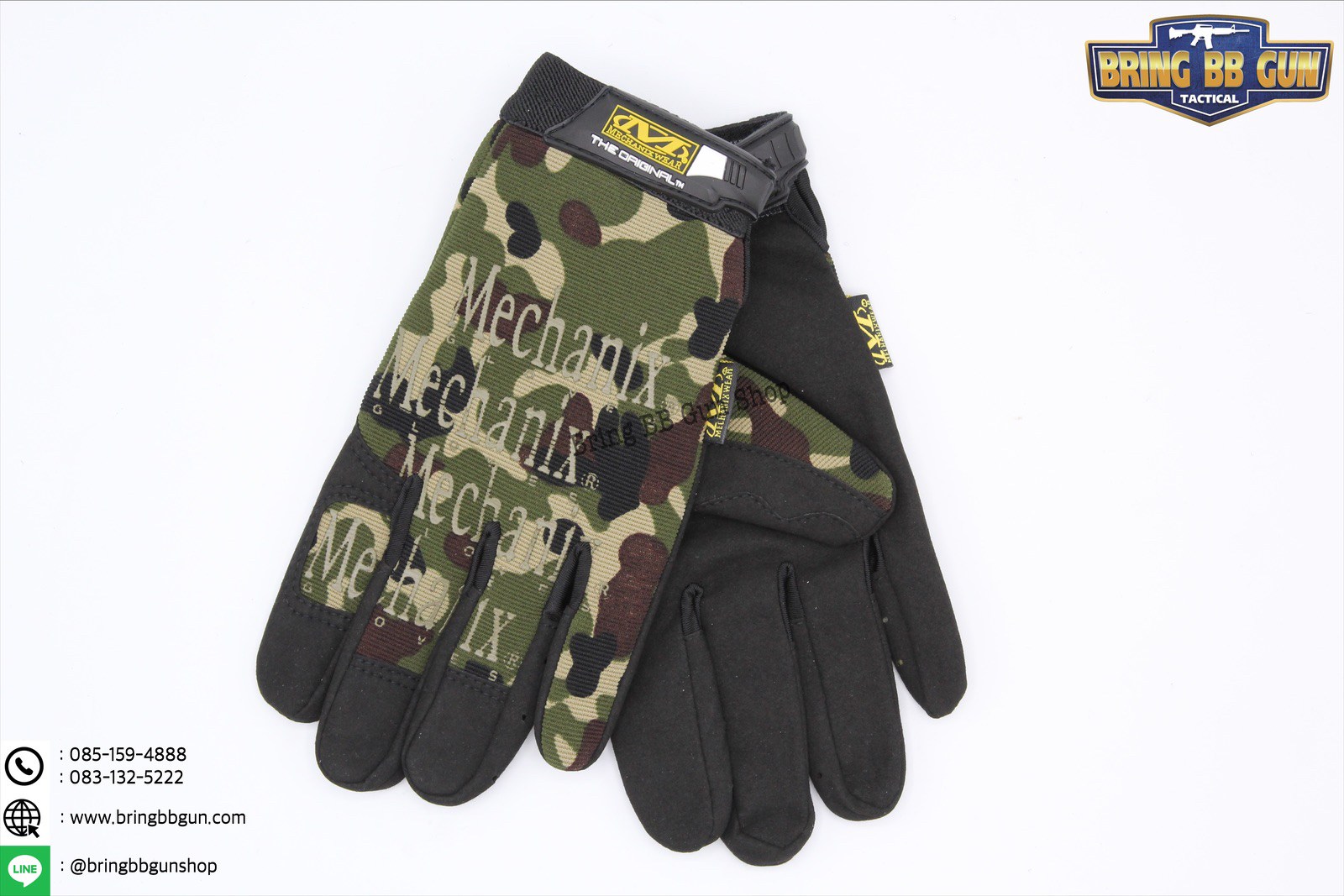 ถุงมือเต็มนิ้ว ยี่ห้อ Mechanix รุ่น Original