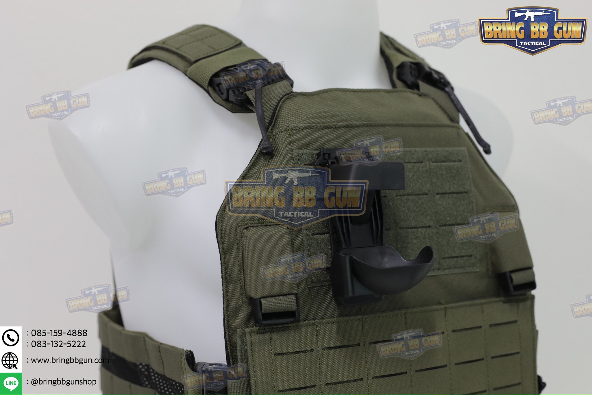 ระเบิดมือ M67 แบบ Dummy + M67 Grenade Pouch (ระเบิดมือลูกเกลี้ยง + ซองใส่ระเบิดมือแบบปลดไว) (M67 Grenade) (Fragmentation Hand Grenade) (Gernade Pouch) (Quick Release Grenade Pouch)