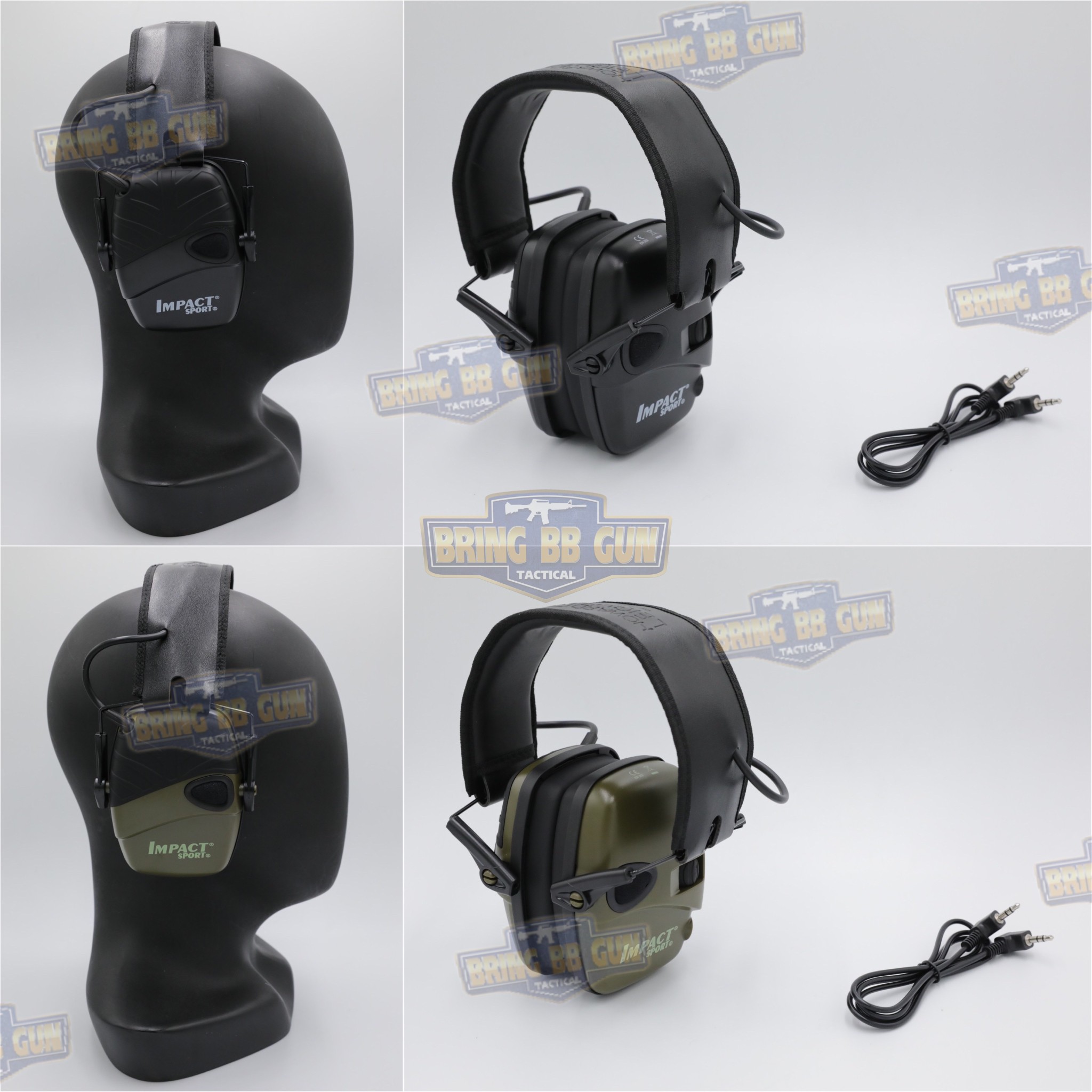 หูฟังตัดเสียง ทรง Howard Leight Impact Sport (IMPACT SPORT ELECTRONIC EARMUFF) (หูฟังตัดเสียงระบบ Electronic รุ่น Impact Sport) (Electronic Earmuffs)