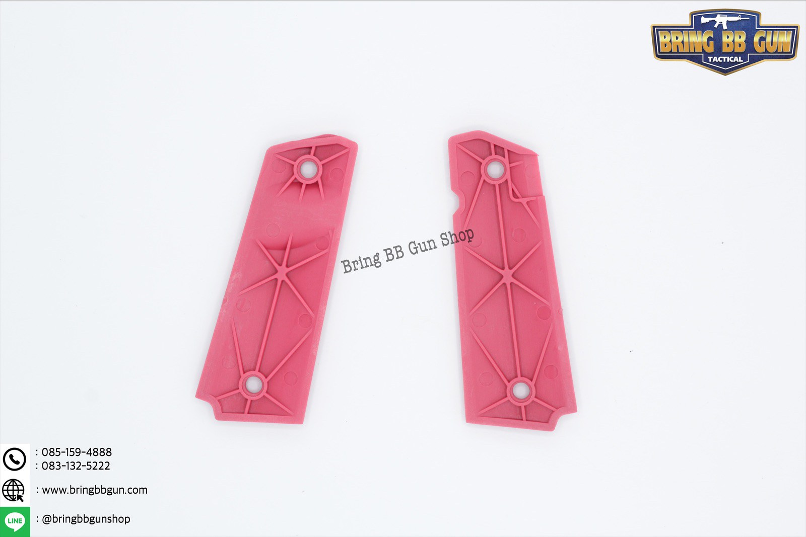 ประกับปืน M1911 รุ่น F01 (ลายข้าวหลามตัดเล็ก)