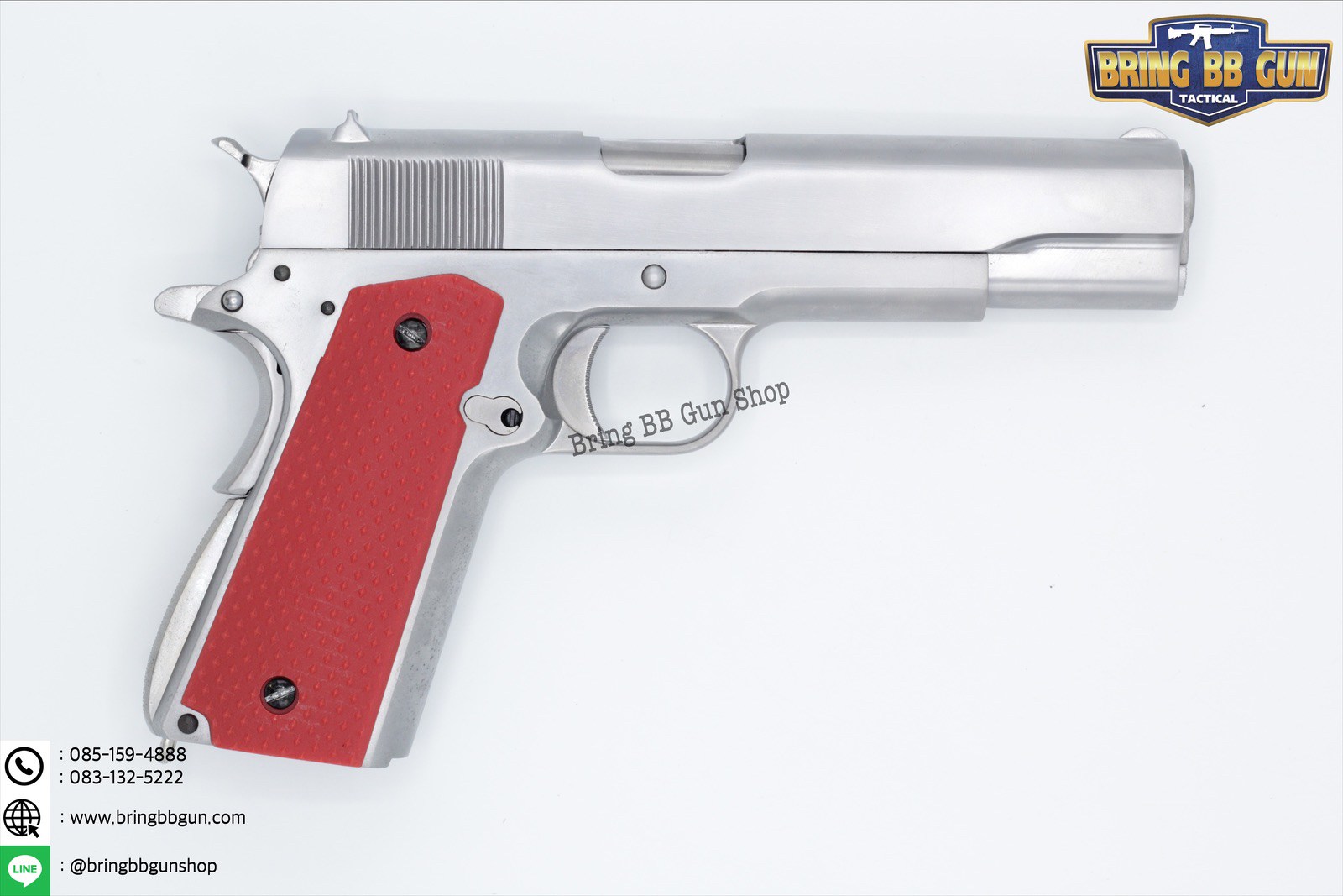 ประกับปืน M1911 รุ่น F01 (ลายข้าวหลามตัดเล็ก)