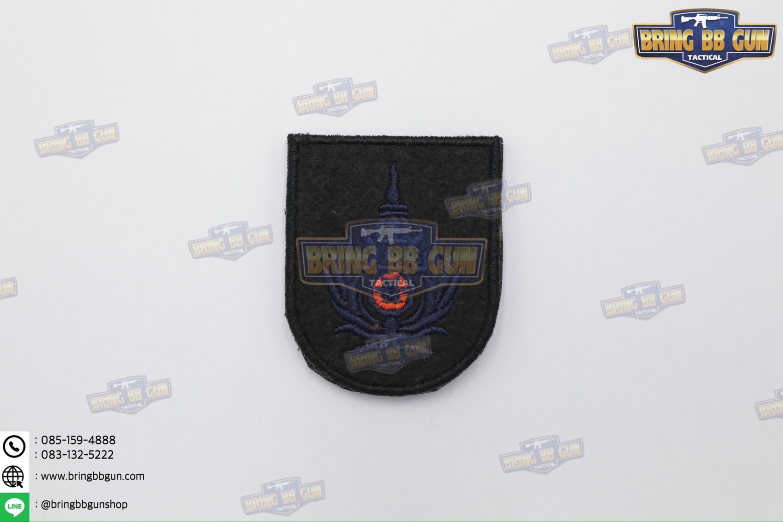 หน้าหมวกเบเร่ต์ ตีนตุ๊กแก