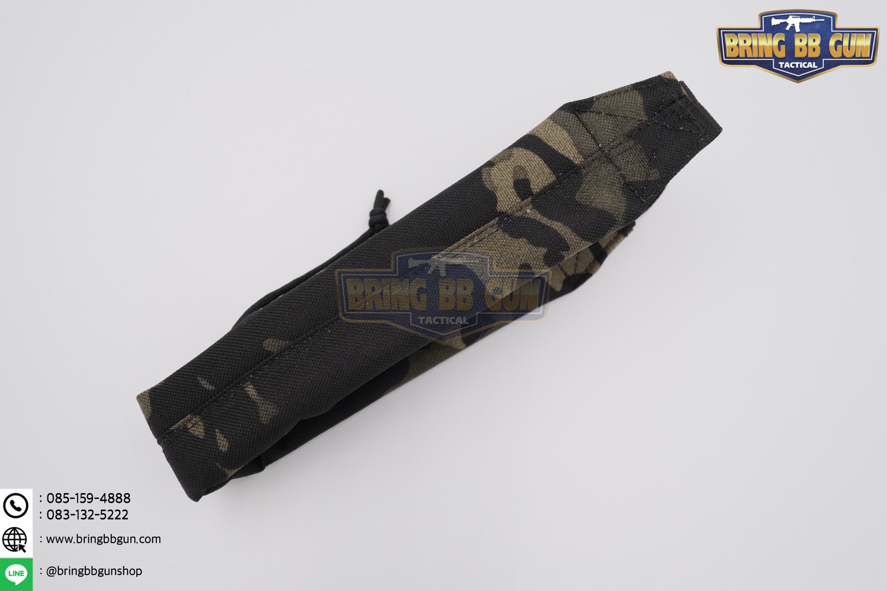 สายสะพายปืน รุ่น สายรองบ่า (Adjustable dual point tactical function rope) (สายสะพาย Viking MK2 Padded Sling)