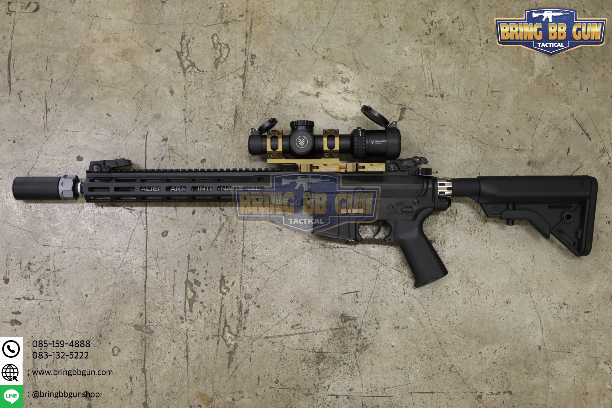 ขาจับกล้อง SPR Recon QD วง25-30mm. (ขาจับกล้อง ปลดไว) (QDautolock)