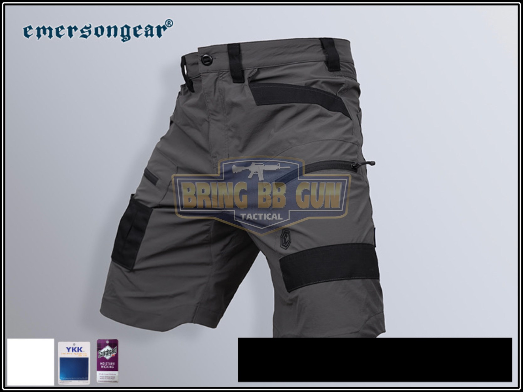 กางเกงขาสั้น ทรงยุทธวิธี ยี่ห้อ Emerson รุ่น Mastiff (กางเกง IPSC , IDPA)(กางเกง Tactical) (กางเกงแคมป์ปิ้ง) (กางเกงเดินป่า) (Emerson Mastiff Training Shorts)