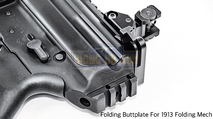 พานท้ายปืนแบบพับได้ ยี่ห้อ 5KU รุ่น Minimalist Folding Stock