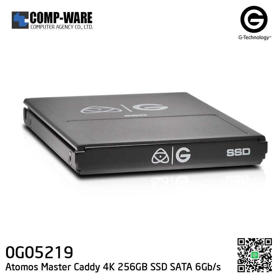 G-Technology Atomos Master Caddy 4K 256GB SSD SATA 6Gb/s Hard Drive - Black (0G05219)