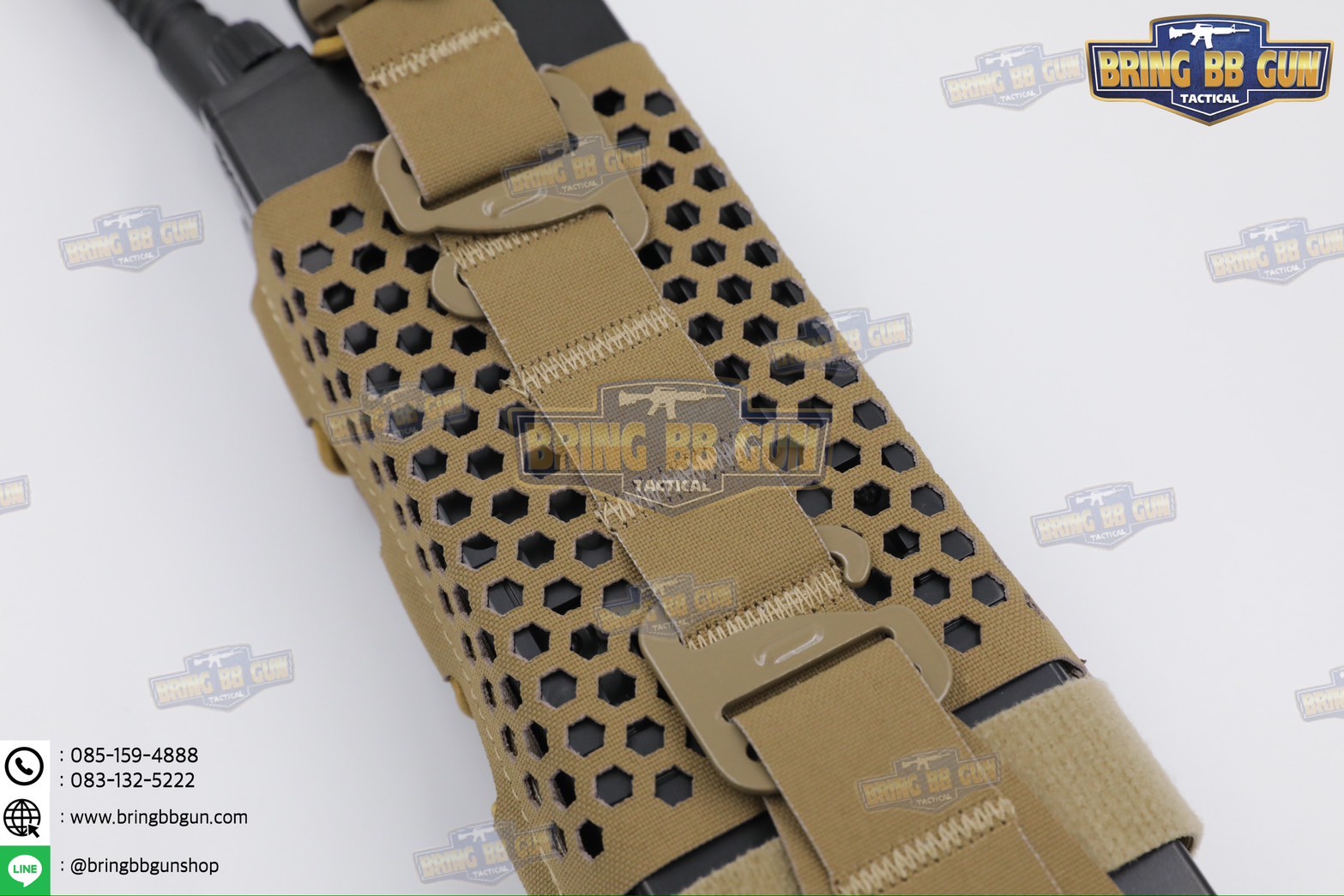 เพ้าวิทยุสื่อสารแบบผ้า Universal ทรงรังผึ้ง (ซองวิทยุสื่อสารแบบผ้า ปรับใส่ได้ทุกรุ่น) (ARC Hive Radio Pouch)