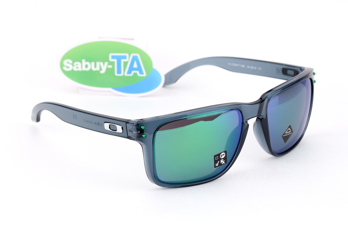 Oakley HOLBROOK XL Crystal Black/Prizm Jade SKU#OO9417-14