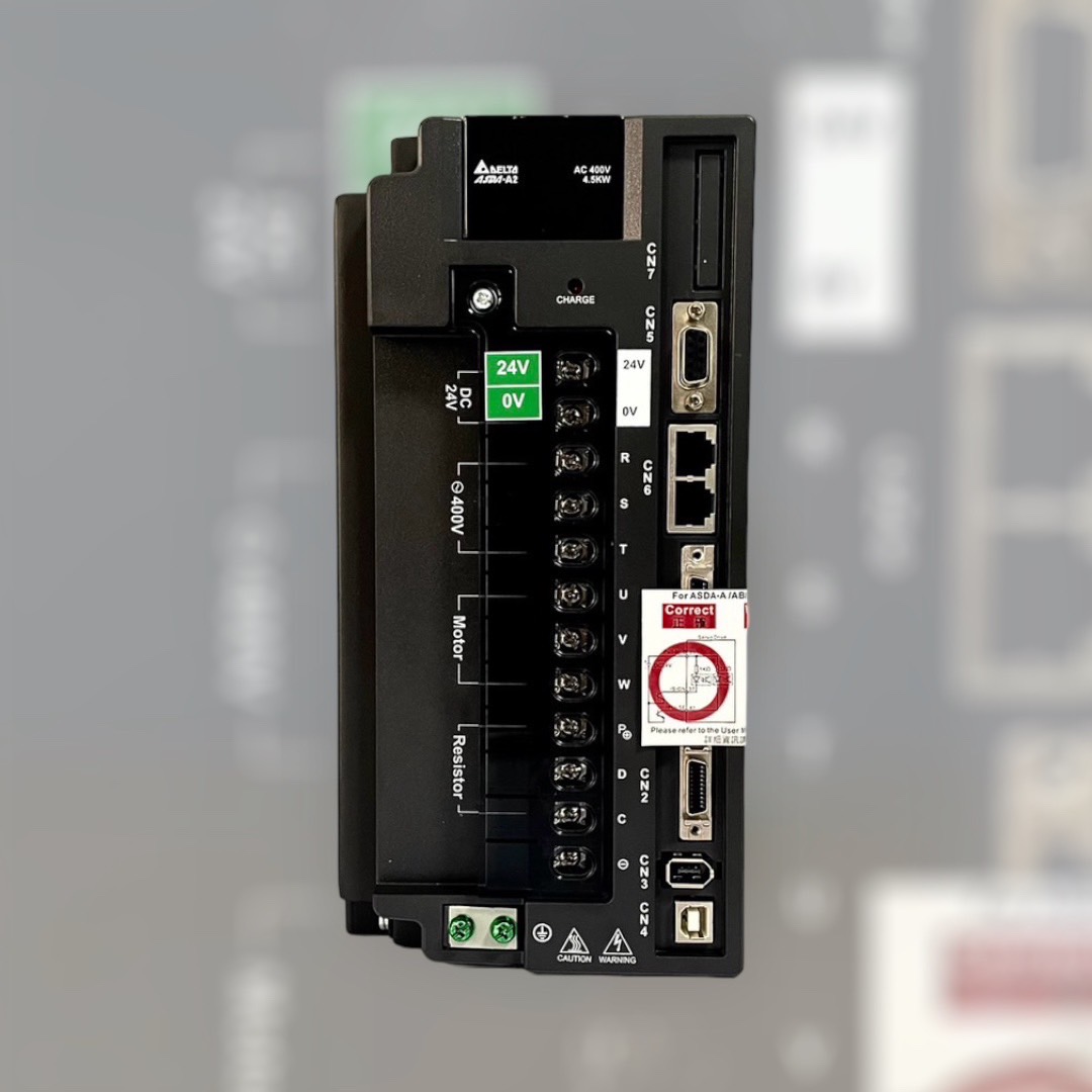 Delta AC Servo Drive ASD-A2-4543-E 4.5kW 400V 3-phase EtherCAT