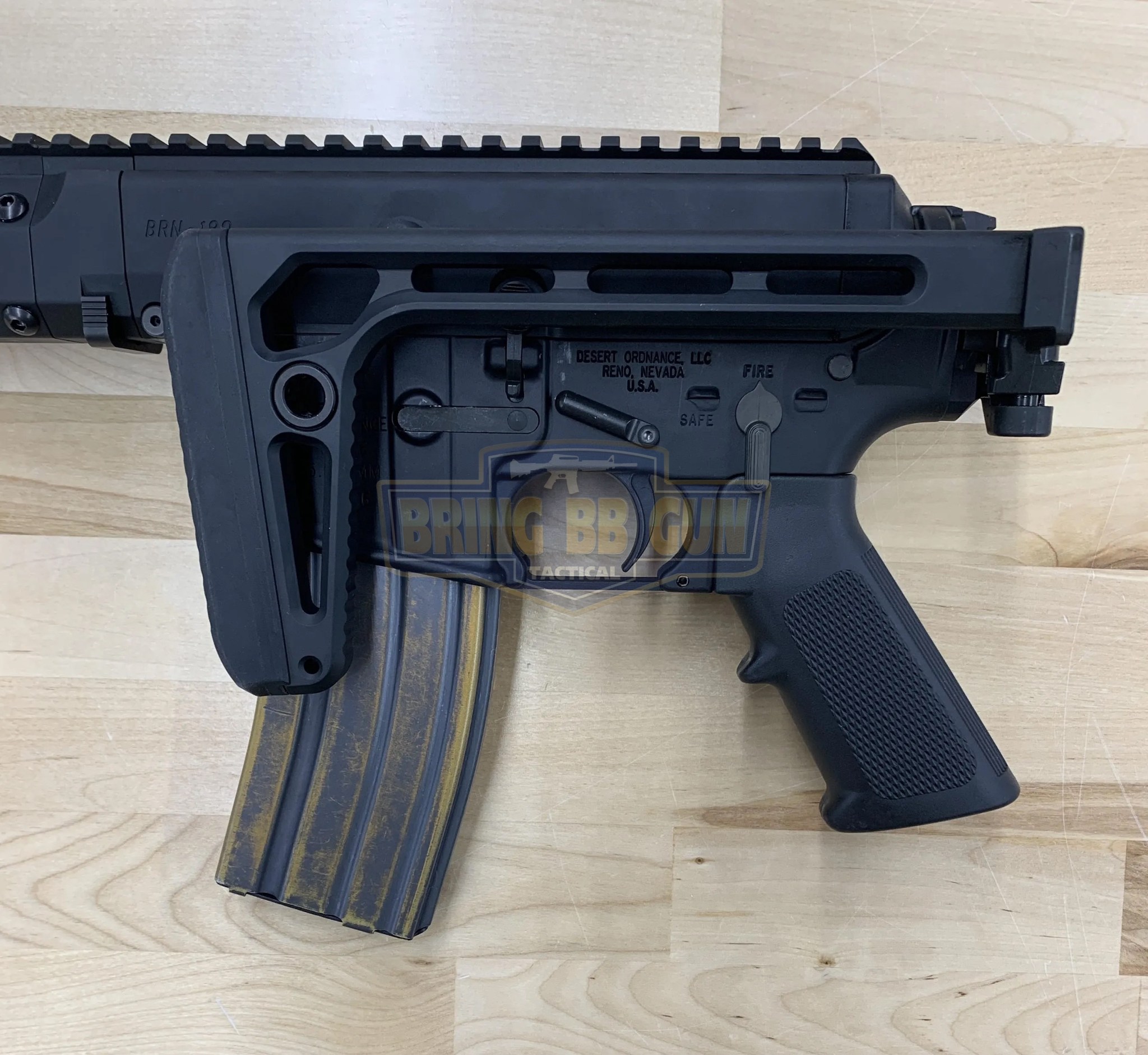 พานท้ายปืนแบบพับได้ ยี่ห้อ 5KU รุ่น Minimalist Folding Stock