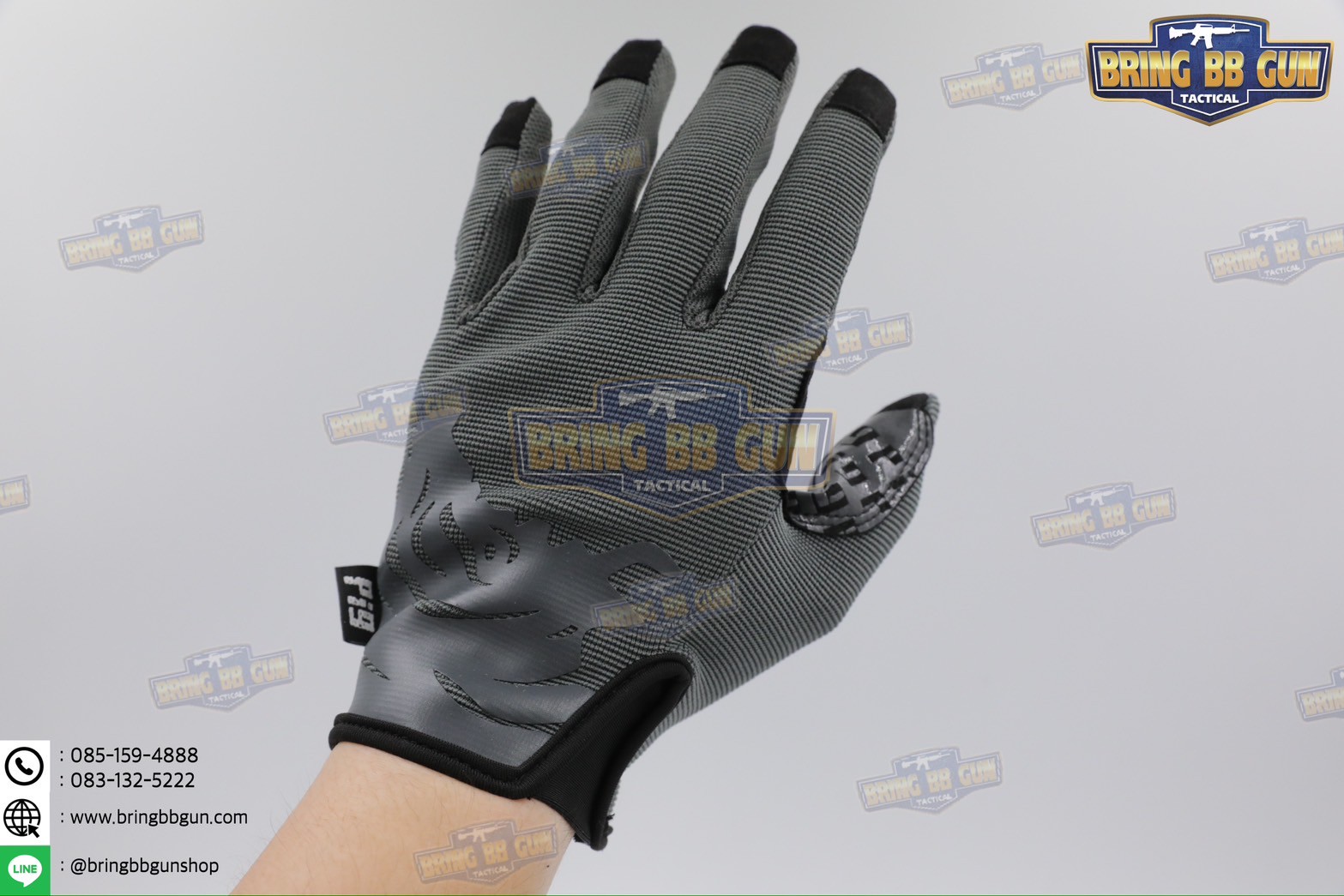ถุงมือเต็มนิ้ว ทรง Delta (Tactical Glove) (ถุงมือหมูป่า) (Full Dexterity Tactical Glove) (Utility Model) (FDT)