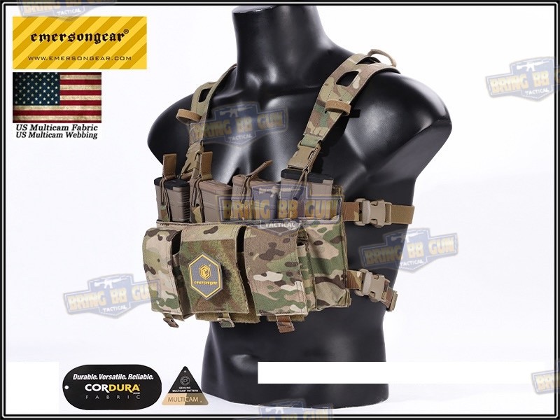 Chest Rig Harness (สายโย่งบ่า) ยี่ห้อ Emerson (CP Style ChestRig Harness) (สายโยงบ่าแบบแต่ง)