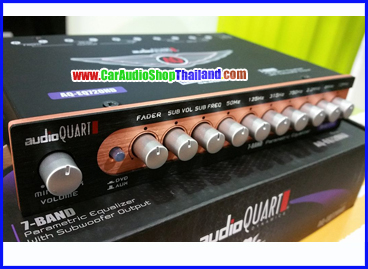 ปรีแอมป์ 7 แบนด์ คุณภาพ AUDIO QUART 720HD