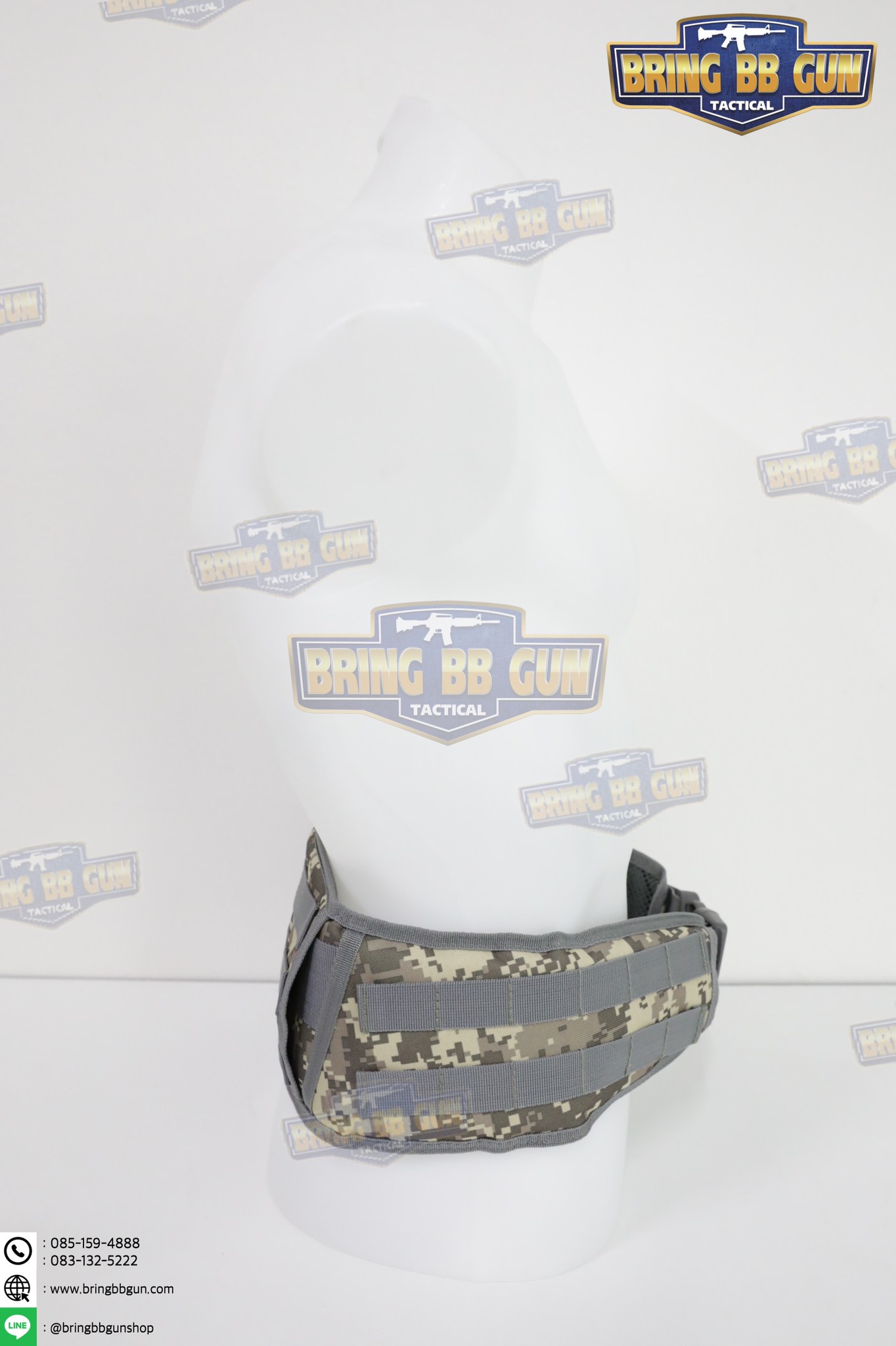 เข็มขัดสนาม แบบนวม (เข็มขัดสนามพร้อมรองนวม) (Battle Belt) (War Belt)