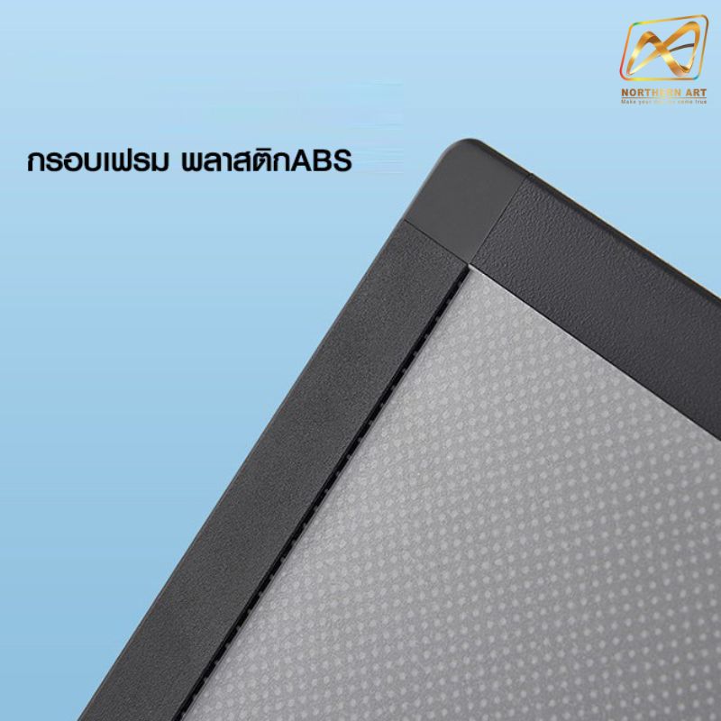 ป้ายไฟ LED แขวนเพดาน ขนาด40x60 ซม.พร้อมเสายึดเพดานปรับมุมเอียงได้ เปลี่ยนภาพง่าย