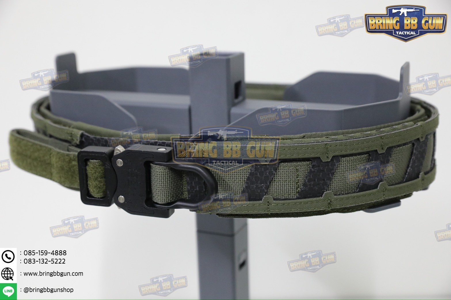 เข็มขัดแม่เหล็กยุทธวิธี Magnetic Battle Belt (เข็มขัด Tactical ทรง Magnetic Battle Belt) (เข็มขัด2ชั้น) (Magnetic Battle Belt) (Tactical Belt) (Agilite)