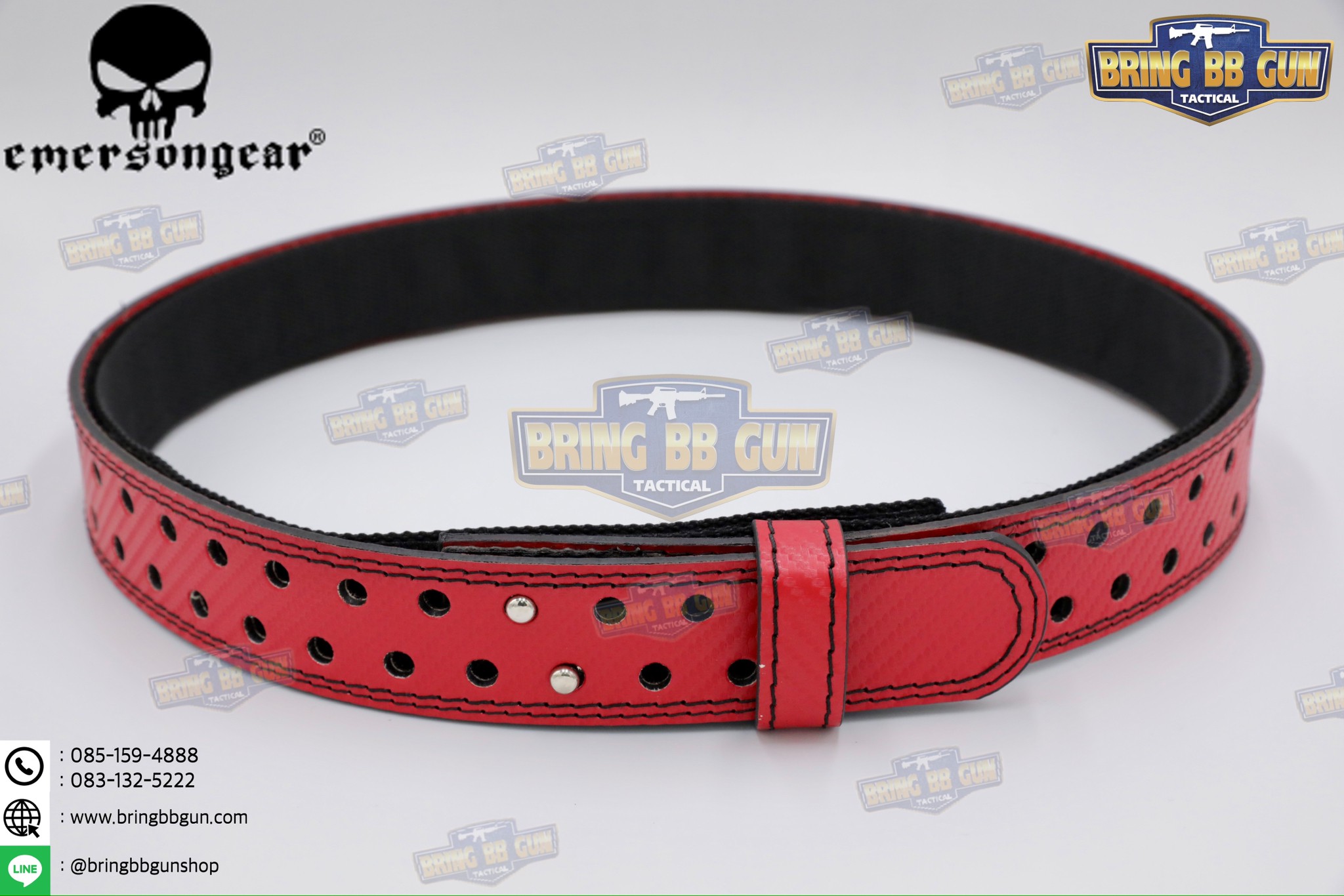 เข็มขัด IPSC ลายเครฟล่า ยี่ห้อ Emerson (ELS Competiton Belt ues on IPSC & 3-Gun)