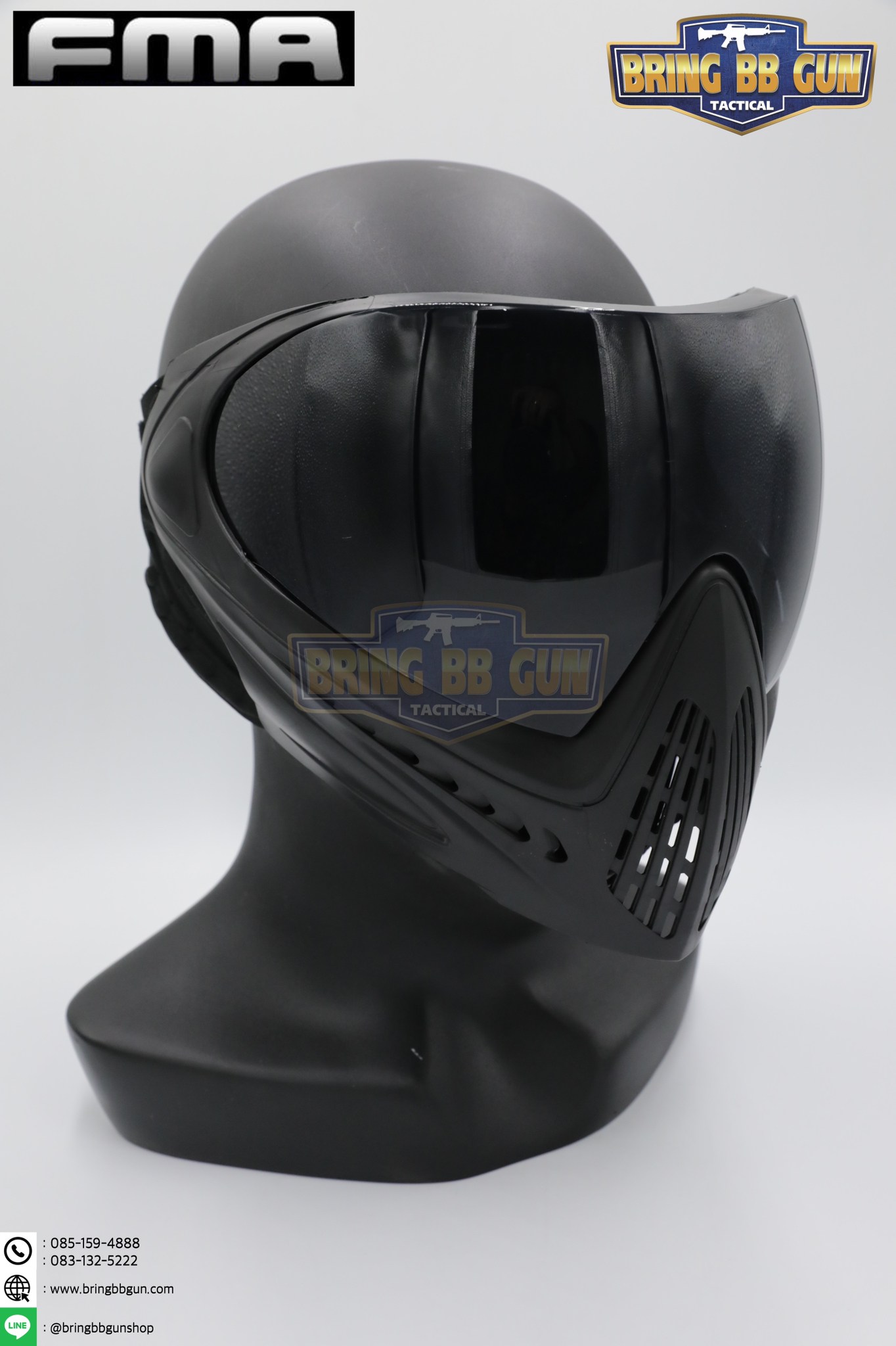 หน้ากาก F1 ยี่ห้อ FMA รุ่น เลนส์ 1 ชั้น