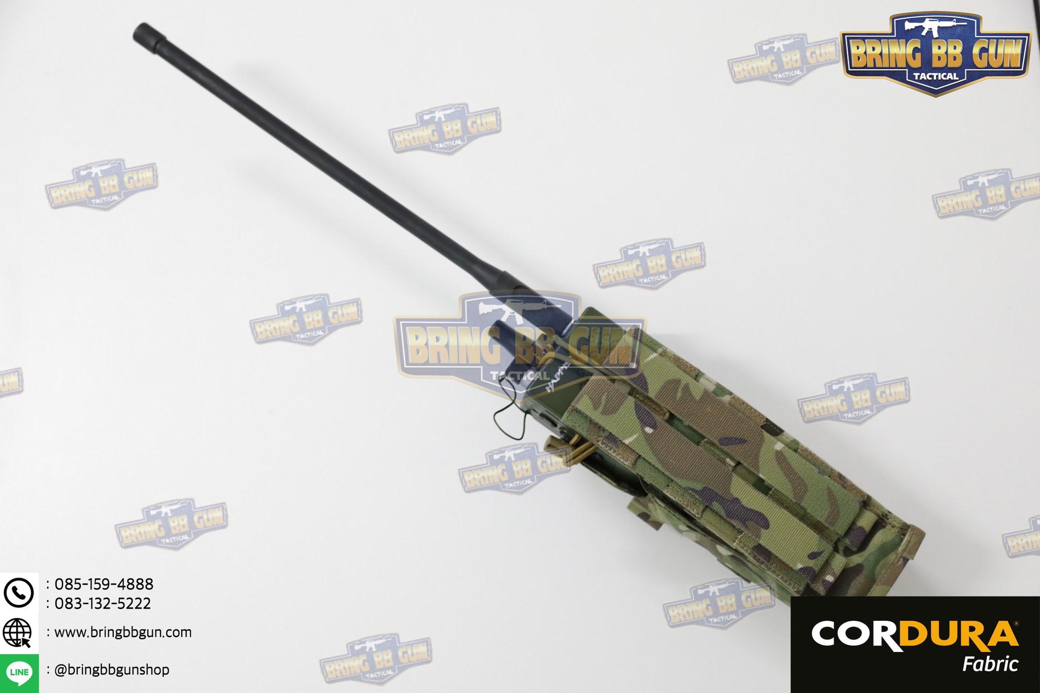 เพ้าวิทยุสื่อสาร สำหรับวิทยุ PRC-152 ซองวิทยุสื่อสารแบบผ้า (PRC-152 drop-down Radio Pouch) (Radio Holder)