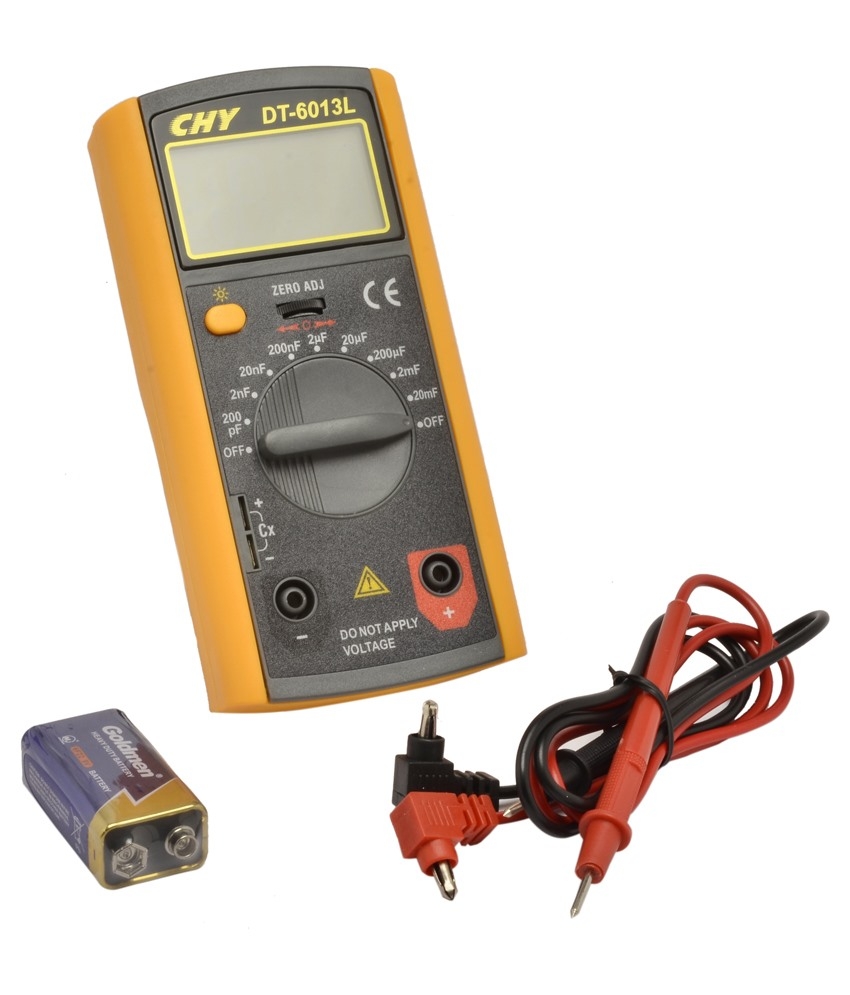 มิเตอร์ วัดค่า C แบบดิจิตอล DT6013L 0.1pF-20000uf