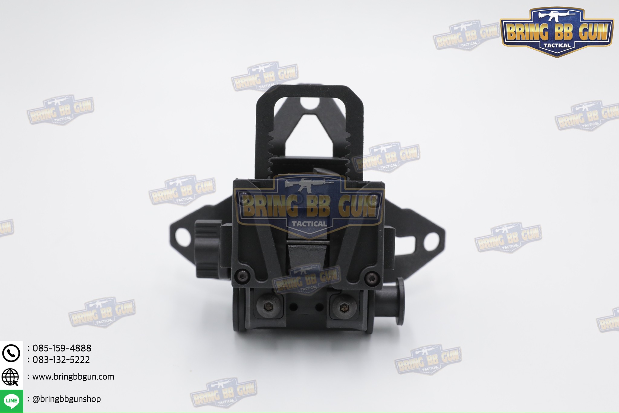 แป้นหน้าหมวกจับกล้องไนท์วิชั่น (Night Vision) รุ่น บอดี้พลาสติก (L4G69 NVG Mount) (FIXED NIGHT VISION GOGGLE MOUNT) (Night Vision Goggle Mount)