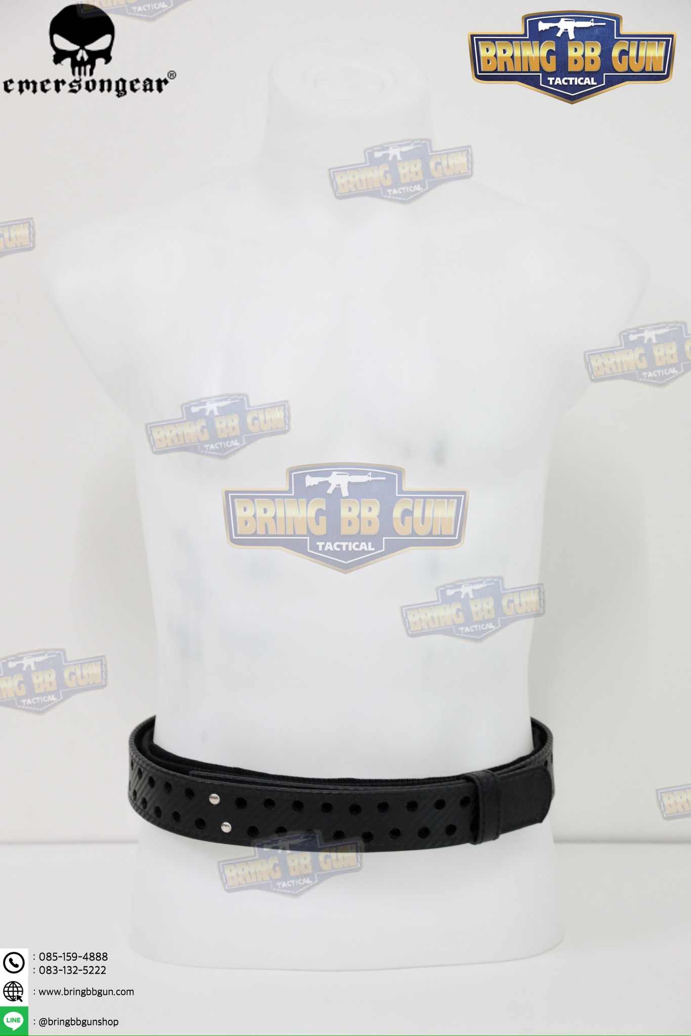 เข็มขัด IPSC ลายเครฟล่า ยี่ห้อ Emerson (ELS Competiton Belt ues on IPSC & 3-Gun)