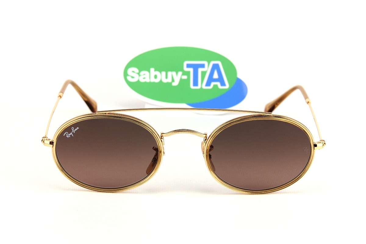 RayBan Oval Double Bridge RB3847N 912443